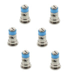 Pack of 6 - TeeJet Stainless Steel Wide Angle Spray Tips Rated 1.0 GPM @ 40 PSI