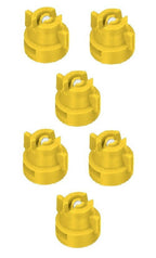 Pack of 6 - TeeJet Extended Range Spray Tip w/Cap 110° w/Ceramic 0.2 GPM @ 40PSI