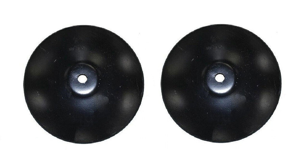 2 of 20" Smooth Disc Harrow Blades 1-1/2" Round Flat Center 7 Gauge 4.5 MM Thick