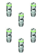 Pack of 6 - TeeJet Turf-jet SS Wide Angle Flat Fan Spray Tip 1.5 GPM @ 40 PSI