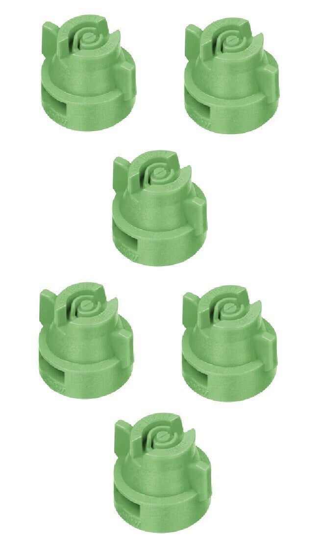 Pack of 6 - TeeJet Extended Range Spray Tip w/ Cap 110° Polymer 1.5 GPM @ 40 PSI