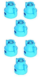 Pack of 6 - TeeJet Extended Range Spray Tip w/ Cap 110° Polymer 1.0 GPM @ 40 PSI