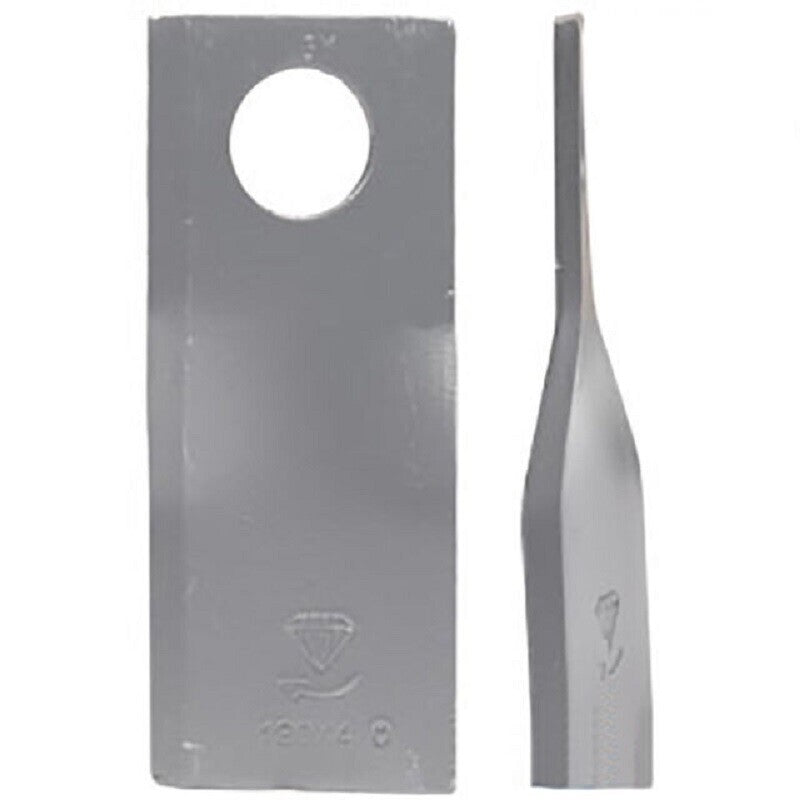 25 of Disc Mower Blade 18° Left-Hand 48 MM Wide x 120 MM Long x 23 MM Hole