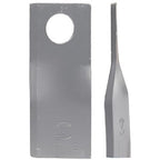 25 of Disc Mower Blade 18° Left-Hand 48 MM Wide x 120 MM Long x 23 MM Hole