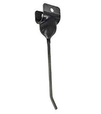 Rubber Mount Rake Tooth 7" Tine x 1.625" Yoke Opening x 3/8" Holes RMT7