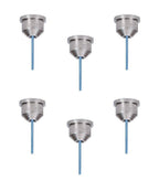 Pack of 6 - TeeJet Stream-Jet Solid Stream SS Nozzle Spray Tip 2.0 GPM @ 40 PSI