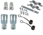 Parker Hydraulic Break-Away Clamp Kit 1/2" NPT w/ One-Hand Connect/Disconnect