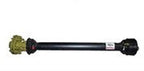 54.8" Complete PTO Driveline 1-3/8" 6 Spline QD Both Ends w/Slip Clutch 14106654