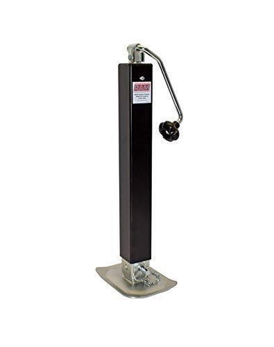 Trailer Jack Square Top-Wind 7000lb Capacity Leg Extends Extra 13.50" 190500