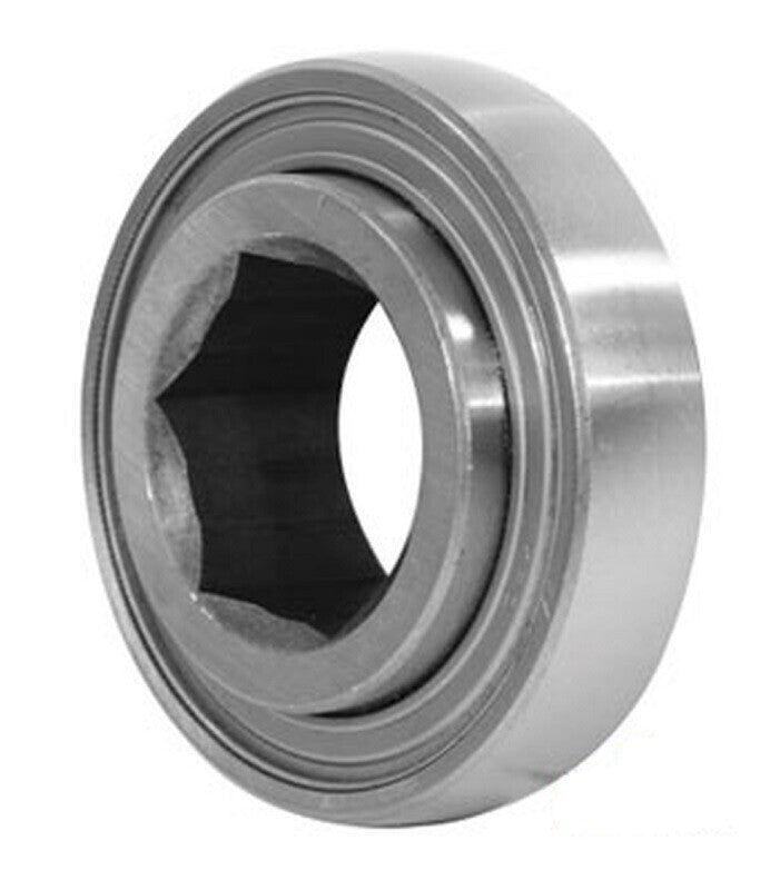 2 of Hex Bore Bearing 7/8" Bore x 2.04" OD x 1" IR Width x 0.59" OR Width