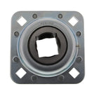 2 of Disc Harrow Bearing 1-1/2" Square Bore 4 - 0.531" x 0.59" Holes & 5.5" OAL