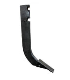 16" Long x 2.50" Wide x 3/4" Thick Box Blade Shanks & Point w/ 2 Half Slots