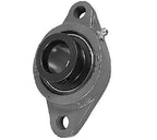 2-Bolt Cast Pillow Block Bearing Assemblies 1/4" Bore 5-1/8" Centers SAFL207-20