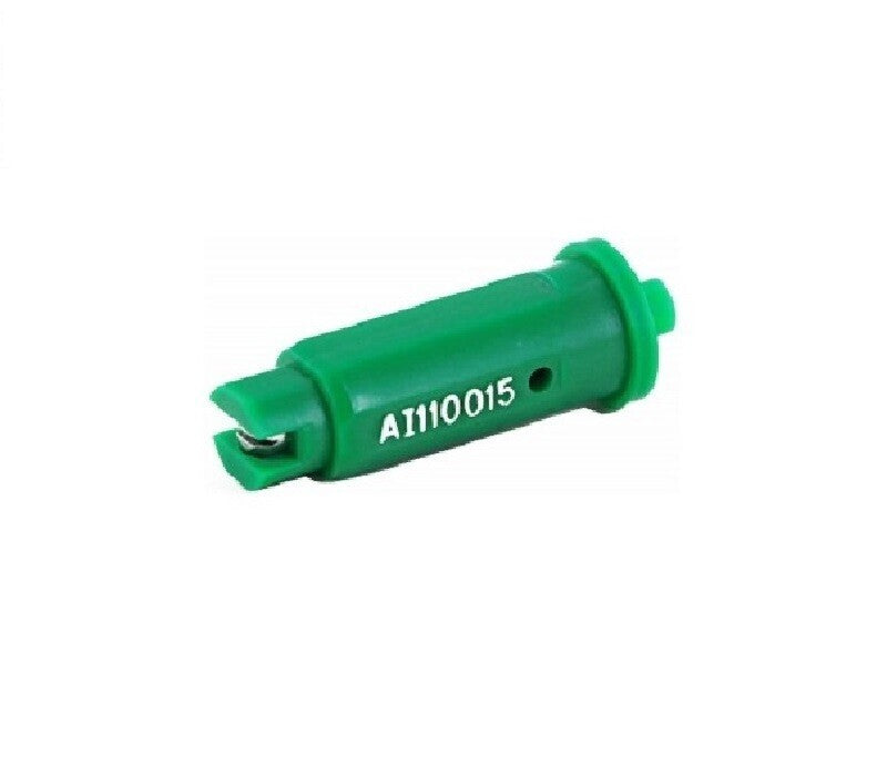 TeeJet Air Induction Flat Spray Tip Green 110° Polymer Visiflo AI110015-VS