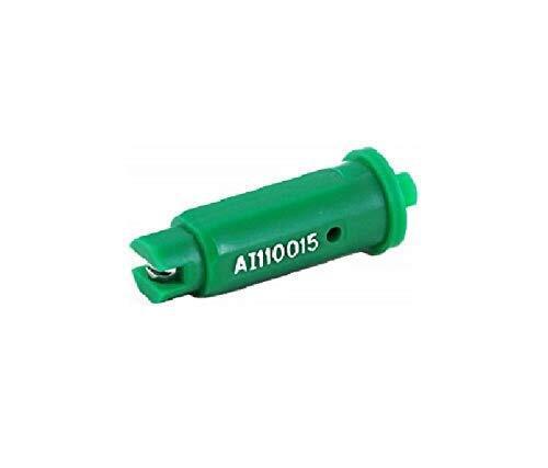 TeeJet Air Induction Flat Spray Tip Green 110° Polymer Visiflo AI110015-VS