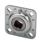 2 of Disc Harrow Bearing 1-1/4" Square Bore 4 - 0.531" x 0.687" Bolt Holes & 5"