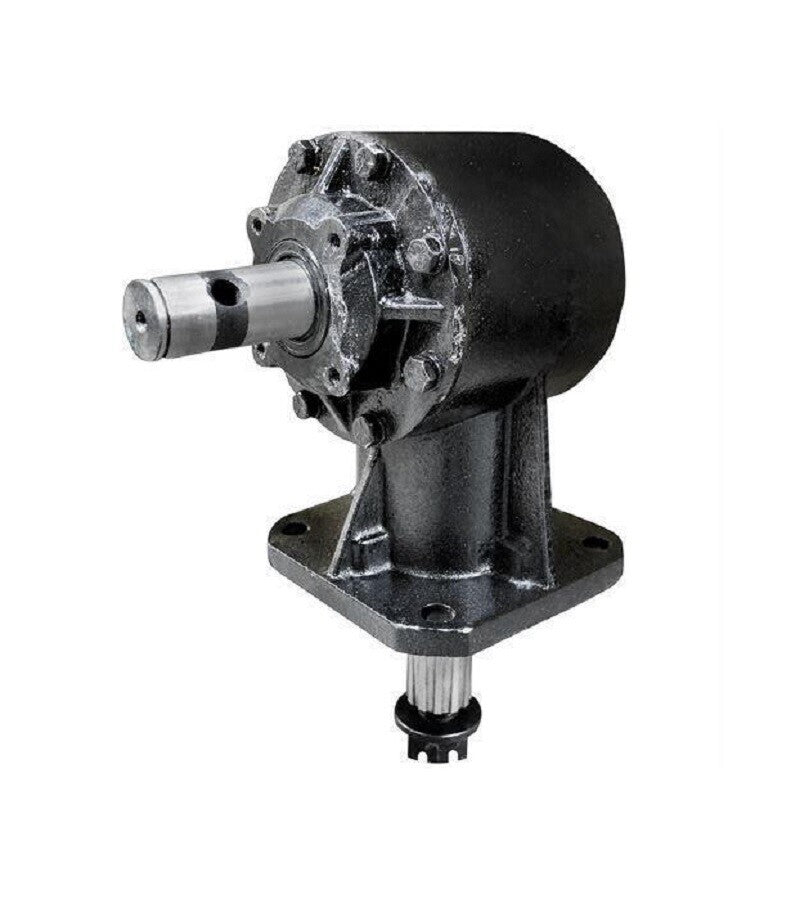 40HP Gearbox 1-3/8" Smooth Input & 12 Spline Output Shaft For 4' & 5' Cutters