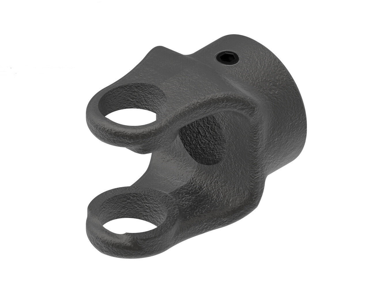 Weasler 1-3/16" Round Bore 1/4" Keyway & Set Screw Implement Yoke 6N Series