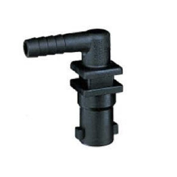 2 of Quick Nozzle Body Elbow Single Hose Barb For 1/2" ID Hose 125 Max PSI