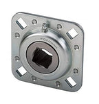Disc Harrow Bearing 1-1/8" Square Bore 4 - 0.531" x 0.687" Bolt Holes & 5" OAL