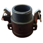 1.25" Poly Female Coupler - Male NPT Coupler USA Made 125B