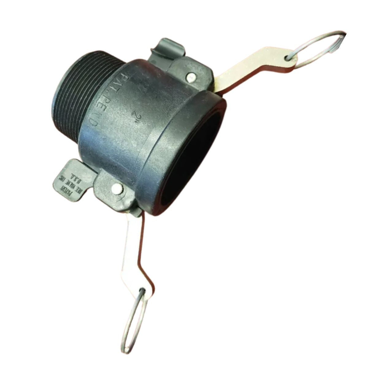 1.25" Poly Female Coupler - Male NPT Coupler USA Made 125B