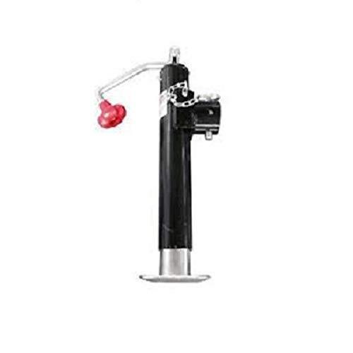 Trailer Jack 5,000 LB Top-wind Male Tubular Mount 15'' Lift w/ 2" OD Tube 178151