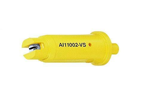TeeJet Air Induction Flat Spray Tip Yellow 110° Polymer Visiflo AI11002-VS