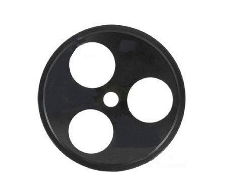 12" OD Weld-A-Pulley Fits A (0.50 W") & B Belts (0.66" W) (Hub sold separately)