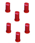Pack of 6 - TeeJet Stream-Jet SJ-3 3-Stream Outlet Spray Tip 0.40 GPM @ 40 PSI