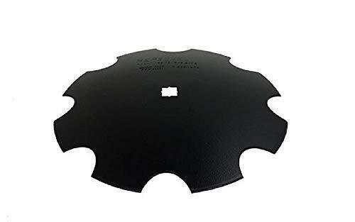 16" Notched Disc Harrow Blades 1" x 1-1/8" Square 9 Gauge 3.5 MM N1691118