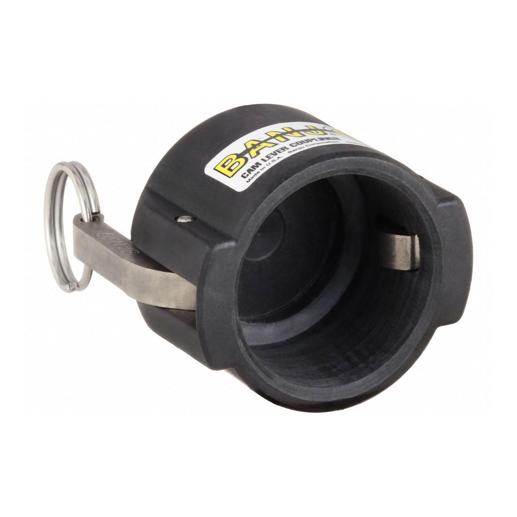 1-1/4" Banjo Poly Cam Lever Coupler Cap for 1-1/4" Male Adapter USA MADE 150CAP