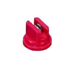 TeeJet Flat Spray Tip Red 110° Polymer w/ SS Insert Visiflo TP11004VS