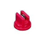TeeJet Flat Spray Tip Red 110° Polymer w/ SS Insert Visiflo TP11004VS