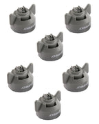 6 of Hypro Ultra-Lo Drift Gray Polymer Spray Tips 120° Rated @ 0.60 GPM 40 PSI