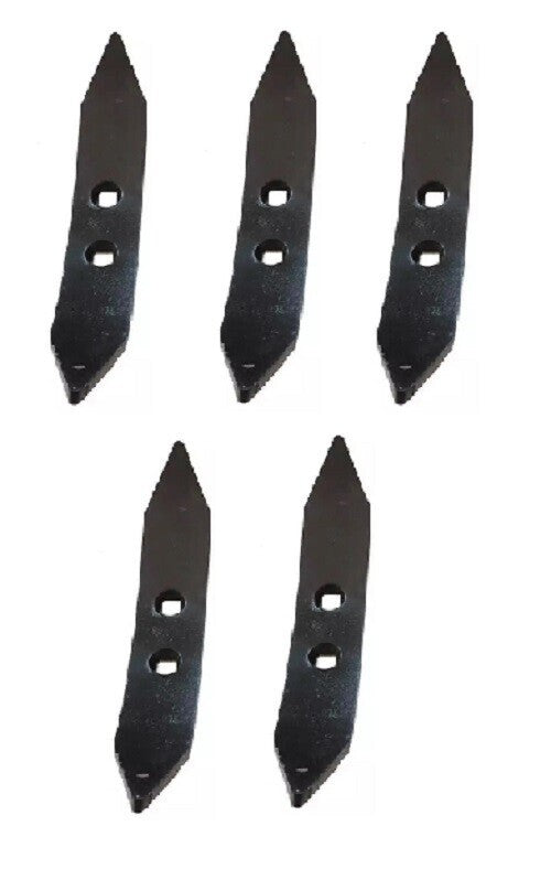 5 of Spring Tooth Reversible Cultivator Point 2" Wide x 5/16" Thick x 10.5" Long
