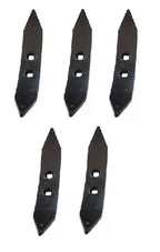 5 of Spring Tooth Reversible Cultivator Point 2" Wide x 5/16" Thick x 10.5" Long