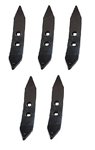 5 of Spring Tooth Reversible Cultivator Point 2" Wide x 5/16" Thick x 10.5" Long
