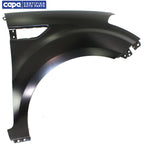 Front Passenger Side Fender For 2010-2013 Kia Soul Primed Steel CAPA KI1241129C