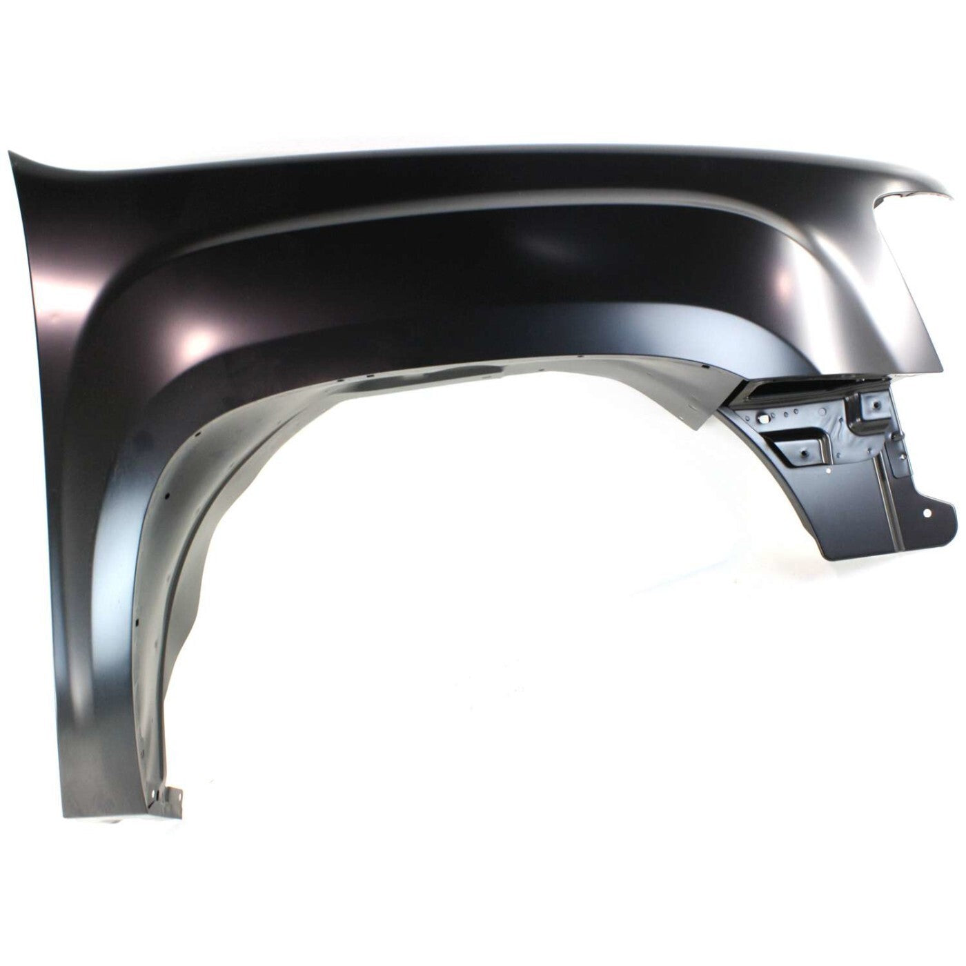 Fender For 2007-2013 GMC Sierra 1500 Set of 2 Front Left & Right Primed Steel