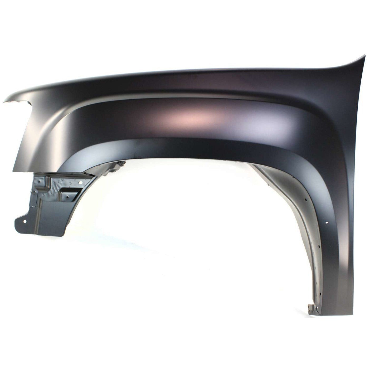 Fender For 2007-2013 GMC Sierra 1500 Set of 2 Front Left & Right Primed Steel