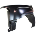 Fender For 2007-2013 GMC Sierra 1500 Set of 2 Front Left & Right Primed Steel