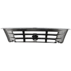 Grille For 1992-1996 Ford F-150 92-97 Ford F-350 Chrome Shell and Gray Insert