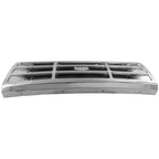 Grille For 1992-1996 Ford F-150 92-97 Ford F-350 Chrome Shell and Gray Insert