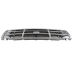 Grille For 1992-1996 Ford F-150 92-97 Ford F-350 Chrome Shell and Gray Insert