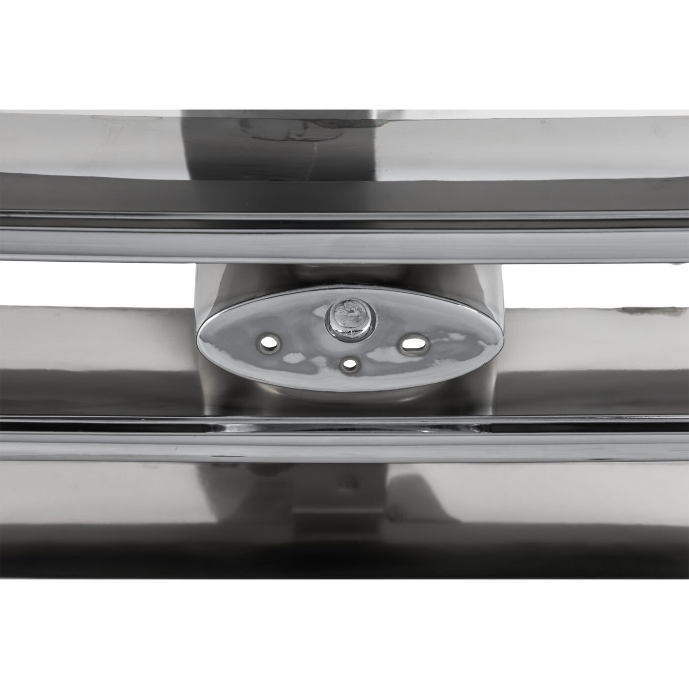 Grille For 1992-1996 Ford F-150 92-97 Ford F-350 Chrome Shell and Gray Insert