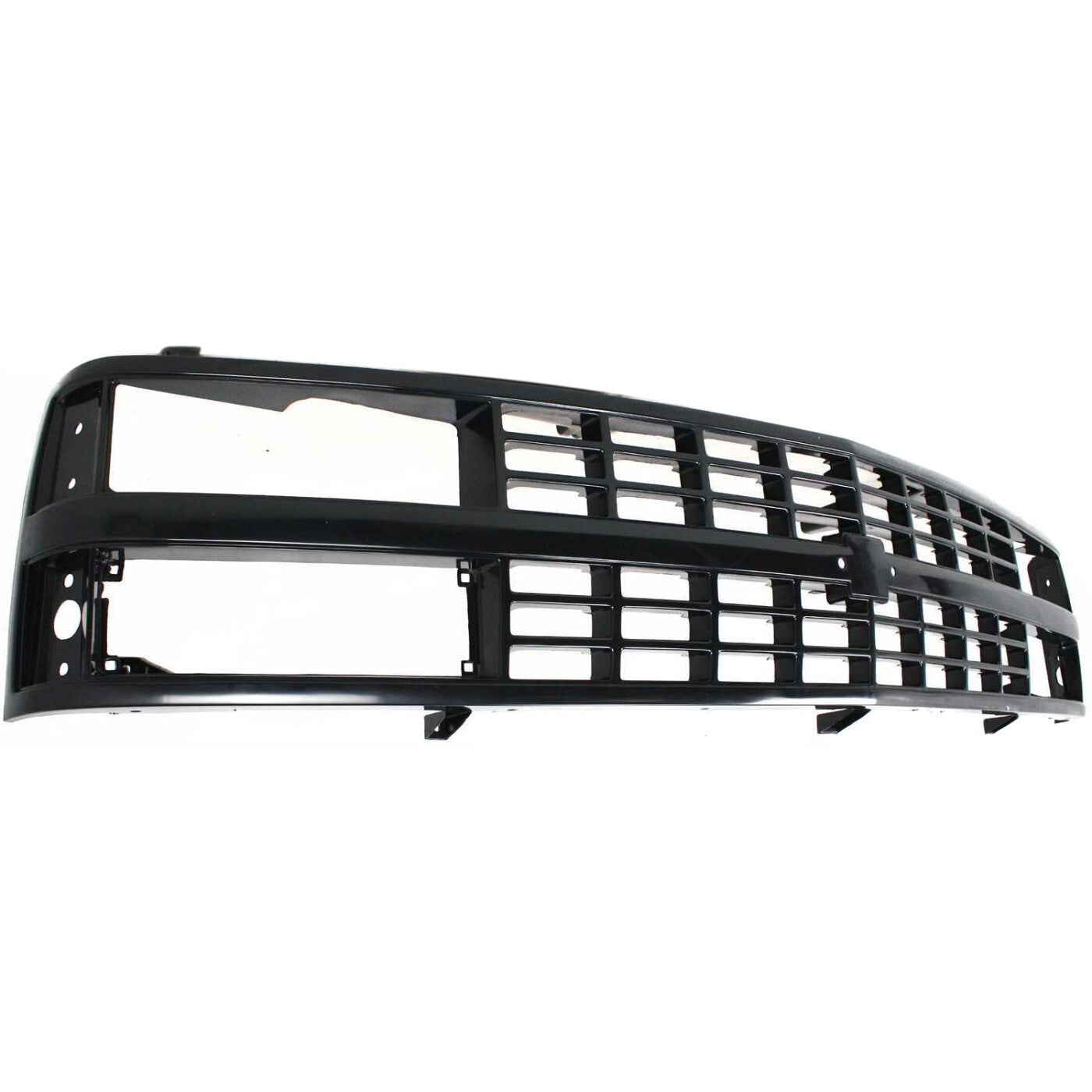 Grille Assembly Black For 1988-93 Chevrolet C1500 K1500 C2500 K2500 C3500 K3500
