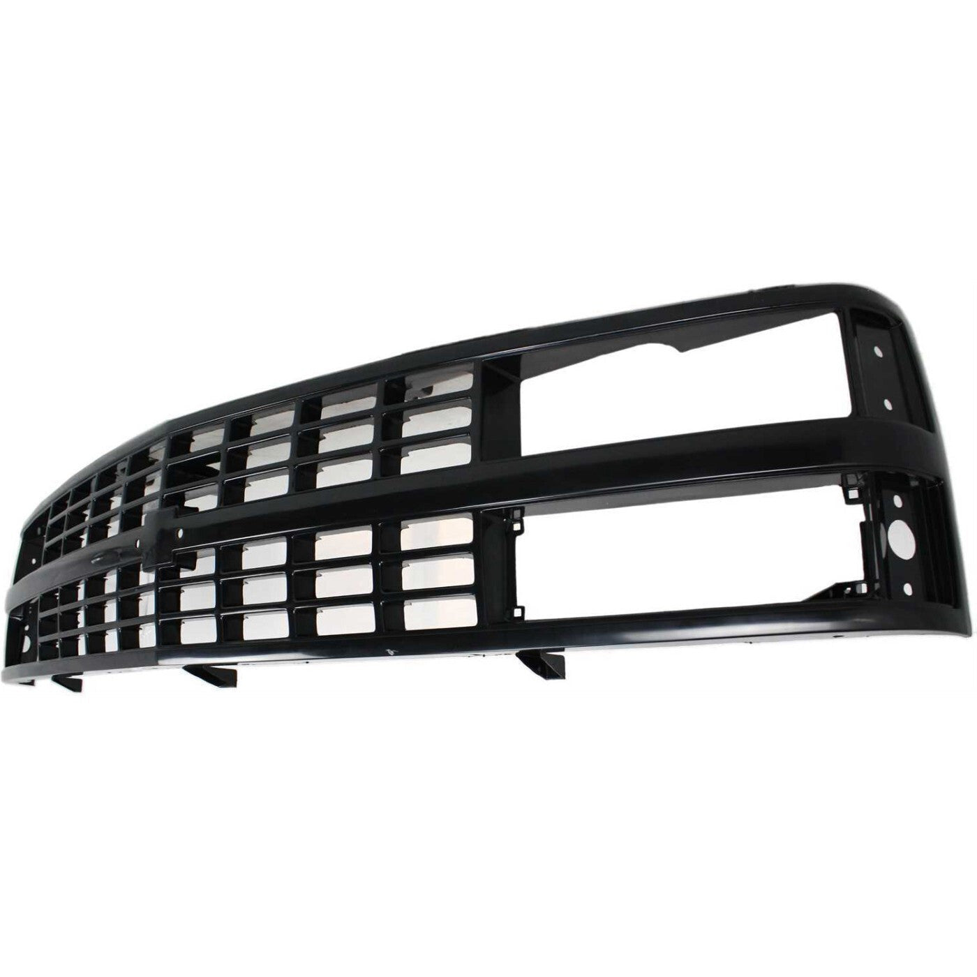 Grille Assembly Black For 1988-93 Chevrolet C1500 K1500 C2500 K2500 C3500 K3500