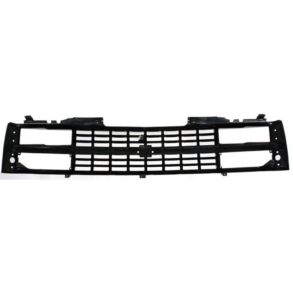 Grille Assembly Black For 1988-93 Chevrolet C1500 K1500 C2500 K2500 C3500 K3500