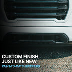 Front Bumper For 2016-2018 Chevrolet Silverado 1500 Steel With Fog Light Holes